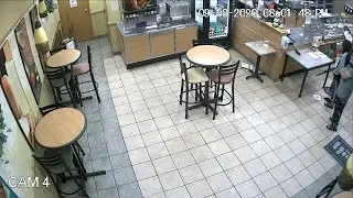 Video Now: Customer throws chair at Subway employee