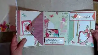 Envelope flip book using 3 envelopes