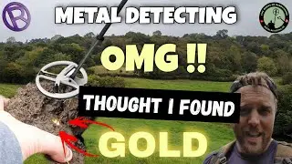 OMG I Thought I Found Gold!! | Metal Detecting England Hillsides | XP ORX Detector