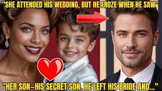 SHE ATTENDED HIS WEDDING, BUT CEO FROZE WHEN HE SAW HER SON—HIS SECRET SON. HE LEFT HIS BRIDE AND...