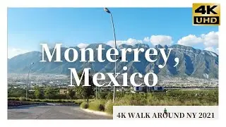Monterrey, Mexico   Walk around NY 2021 4K