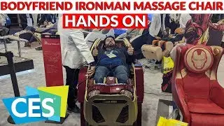 BodyFriend Iron Man Avenger Massage Chair - Nobody Tell My Wife I Might Buy This - CES 2020