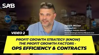 Profit Growth Strategy (Know) The Profit Growth Factors - Ops Efficiency & Contracts | Video 2