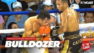 Bulldozer! Marco Pomar vs Alvin Camique Boxing Highlights