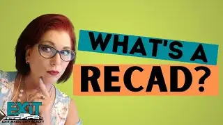 What's a RECAD? - Home Buying Process Series with Jana May - Episode 4