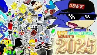 ⚡️🔥ЛУЧШИЕ МОМЕНТЫ SANIC CHASE ИЗ 2025 ГОДА🔥⚡️ - Sanic Chase | Roblox (ПОДБОРКА)
