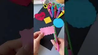 Decorative Paper Edge Scissor  #craft  #diycrafts