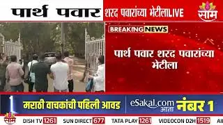 राष्ट्रवादीच विलिनीकरण होणार? Parth Pawar गेले Sharad Pawar यांच्या भेटीला