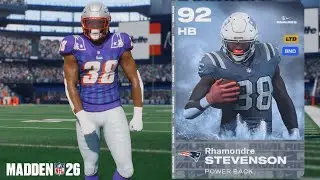 Rhamondre Stevenson Bullies Everyone on the Patriots Theme Team!!!!!