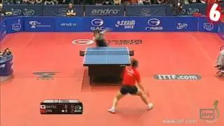 Best Table Tennis Shots of 2013 (XMAS Edition)