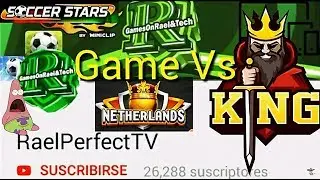 SOCCER STARS OMG 😱 Great Game vs GamesOnRael * Top Player (The Best Youtuber)