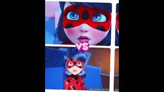 Cat Noir😼 VS Cat Walker😎 || Ladybug fits with...🤔❤️ #catnoir #catwalker #viral