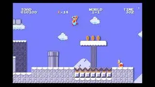 A Winter Stroll by Qqjonson1234 / Super Mario Bros Remastered