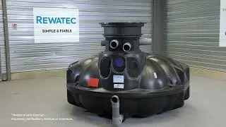 Cuve de récupération d'eau de pluie 
