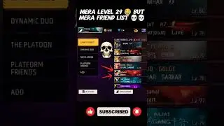 97 Level player in my friend list 💀#freefire #trending #shorts #shortvideos #garena #viral #shor