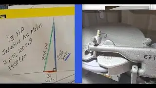 AC Induction motor frequency varied EZ Sharp skate sharpener