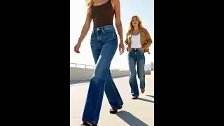 Wrangler Women&rsquo;s High Rise True Straight Fit Jeans |Trendy & Timeless Denim Style 2025|Girls fashion