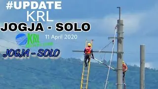 KRL JOGJA - SOLO! Update terkini 11 April 2020 sudah sampai JPL 290 TRUNUH