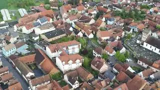 Willgottheim en Alsace vu du ciel le 28 avril 2019