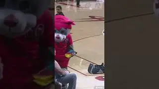 😆 Watch out! 🎂 #mascots #cake #prank #funny #mascotmonday