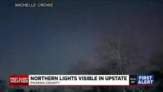 Northern lights visible in Upstate, WNC
