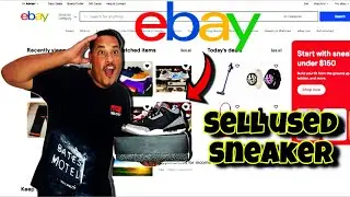 Как продать подержанные кроссовки на eBay... Пошаговая инструкция🚨