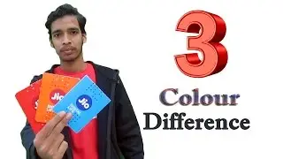 3 Difference Between Red, Blue & Orange Jio Sim (Hindi) || Creative Bijoy