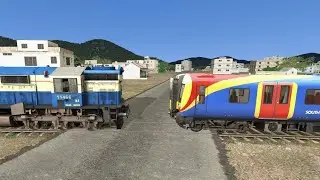 MLDT WDM3D Powerful Coupling with SW Coach | Passenger Service | Train Simulator