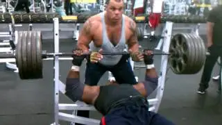 Chico bench 535LBS x 3