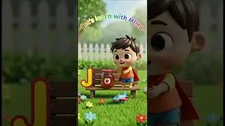 J Sound Learning | Fun Phonics Song for Little Learners #phonics #toddlerlearning #shorts