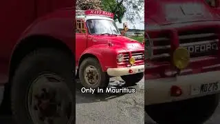 60 year old Bedford still transporting cane! 😍 #mauritius #classiccars #classictrucks #history