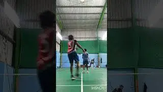 badminton double game #youtube #ytshots #ytshots #viral #memes #trending #yt #shorts #shots #game