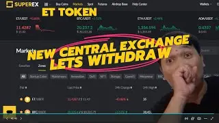 Superex ET Token Lets Try To Withdraw