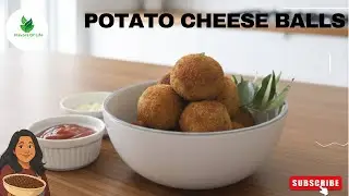 🧀🥔 Potato Cheese Balls &ndash; Crispy Outside, Gooey Inside #PotatoCheeseBalls #CheeseLovers #snackrecipe