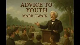 🎧 Advice to Youth &mdash; Mark Twain | Short Audiobook (Witty Satire)