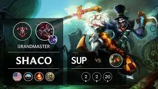 Shaco Support vs Nautilus - NA Grandmaster Patch 9.9