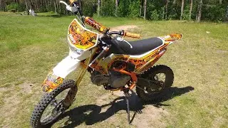 Обзор нового пит байка SSR ATOM 150!