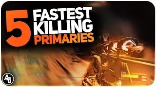 Destiny Top 5 Fastest Killing Primaries // Best time to kill primary weapons