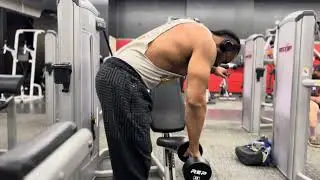 Training Shoulders | No Music No Talk #shouldertraining #shoulderworkout #bodybuilding #2025 