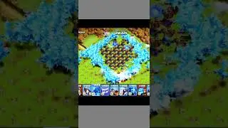 Unlimited Electro Dragon vs 48x Air defense -clash of clans ||#shorts #trending #clashofclans