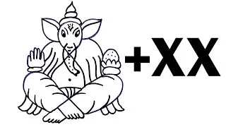 Ganesh ji drawing step by step | Ganpati drawing | Ganpati Drawing Tutorial easy 