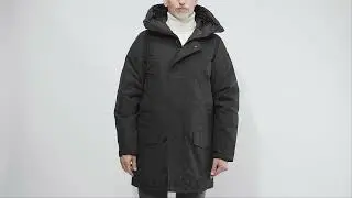 カナダグース CANADA GOOSE ダウンコート LANGFORD PARKA CR 2052MB ダウンジャケット BLACK