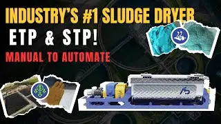 Cut Sludge Disposal Costs by up to 90% with This Fully Automated Sludge Dryer | AS Engineers