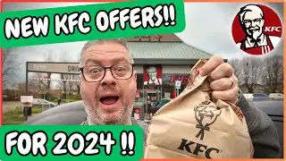 KFC - NEW OFFERS for 2024 !!  Half price meals !!