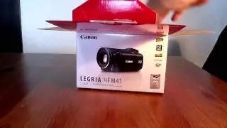 Canon キヤノン iVIS VIXIA LEGRIA HF M41 M43 unboxing highlights (2/4)