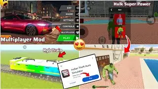 Indian Theft Aura Simulator Update| Multiplayer Mod Add| Hulk Super Power| New Update Secert Feature