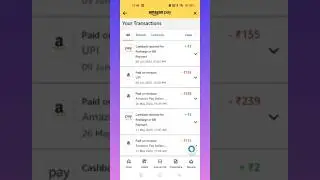 Amazon Pay Transaction History Check Shorts || Transaction History Check Shorts 2023