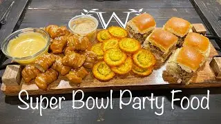 SUPER BOWL PARTY FOOD IDEAS 2022 | SLIDERS, PRETZELS, KETO FRIED PICKLES | MILL & TATER