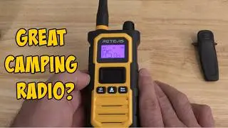 Retevis RB48 PRO. Идеальная радиостанция для кемпинга.