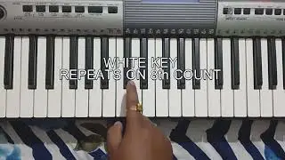 Keyboard Tutorial 8 🥰🥰 Key Sequence #meetajhaclips #meetaonkeys #keyboardtutorials #music #piano